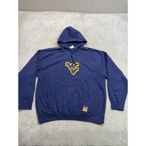 Espn College Gameday WVU Hoodie Mens XL Black Yellow Logo Pullover Football NCAA